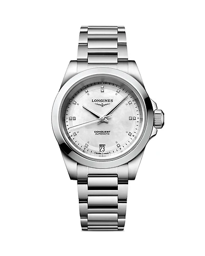 Longines Conquest Watch, 34mm