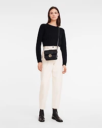 Box-Trot Small Leather Crossbody Bag