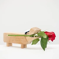 Kay Bojesen Oak Hippo Figure