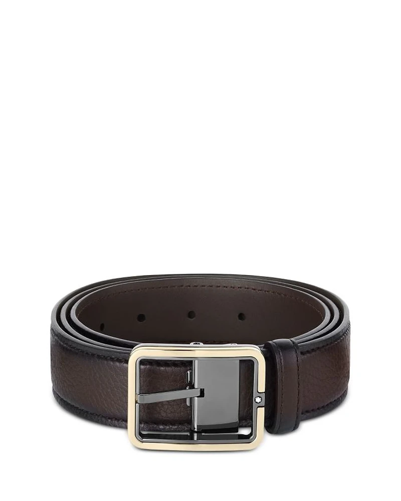 Men's Brown Leather Belt