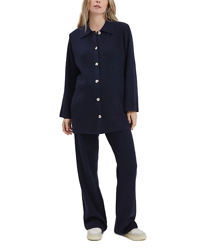 Thomasine Ribbed Cardigan