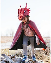 Ruby The Metallic Dragon Cape Costume - Ages 3-6