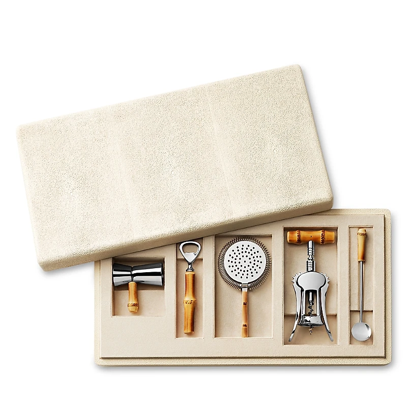 Aerin Bamboo Bar Set