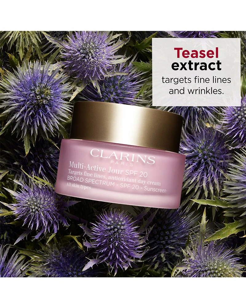 Multi-Active Anti-Aging Day Moisturizer with SPF 20 for Glowing Skin 1.7 oz.
