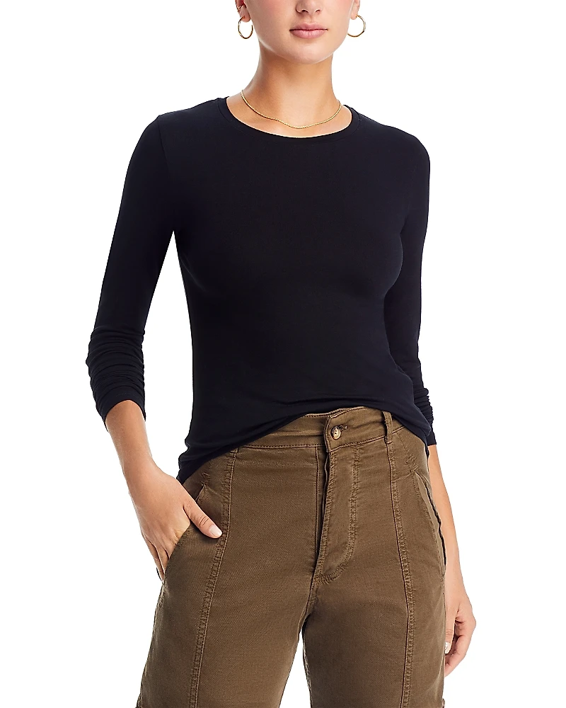 Majestic Filatures Crewneck Long Sleeve Tee