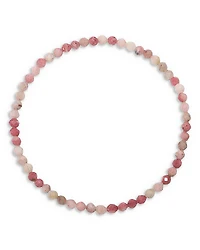 Zoe Lev Rhodocrosite Bead Stretch Bracelet
