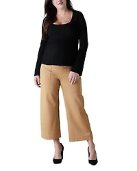 Ribbed Maternity Sweater