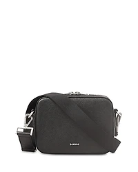 Sandro Men's Small Saffiano Leather Bag