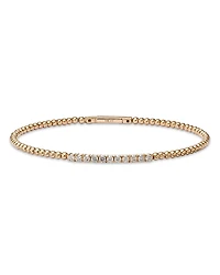 Bloomingdale's Fine Collection Diamond Station Bangle Bracelet