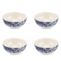 Spode Blue Italian Brocato 5.5 Bowl, Set of 4
