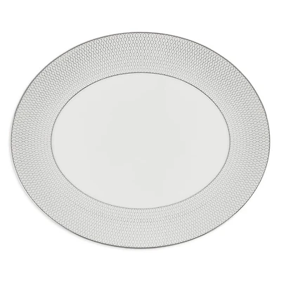 Gio Platinum Oval Platter