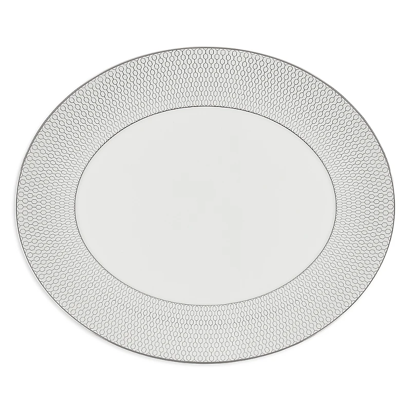 Wedgwood Gio Platinum Oval Platter