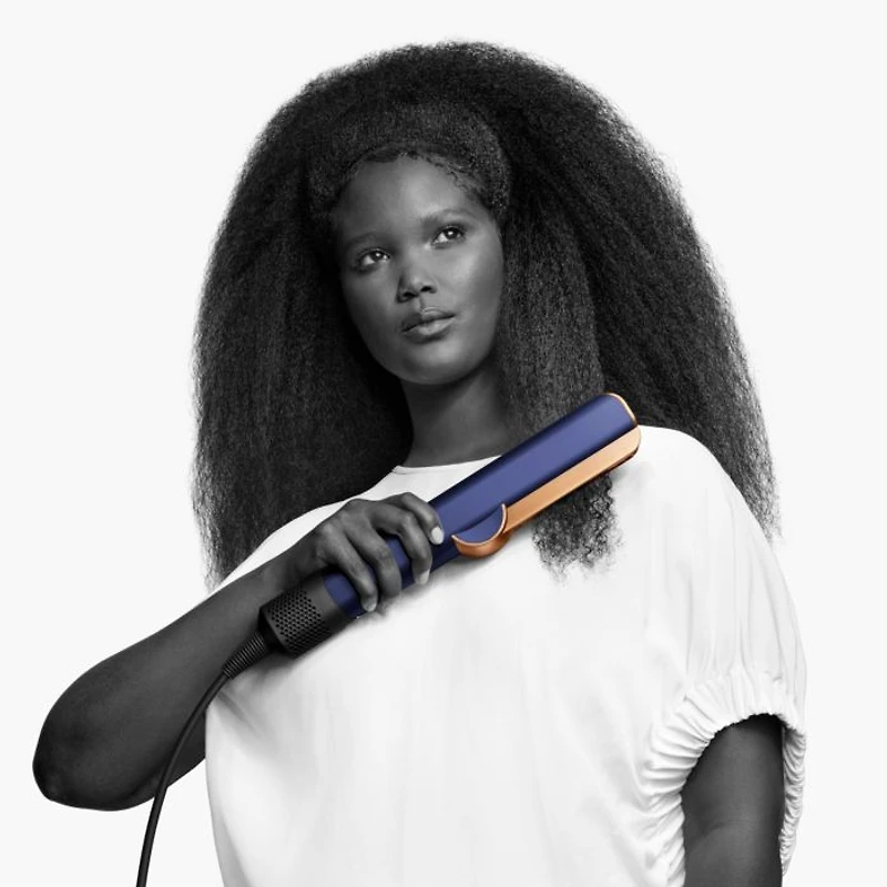 Airstrait™ Hair Straightener | Prussian Blue/Copper