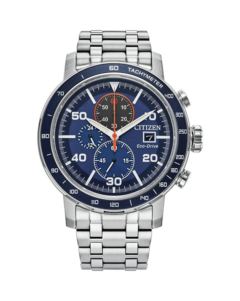 Eco-Drive Weekender Chronograph, 44mm