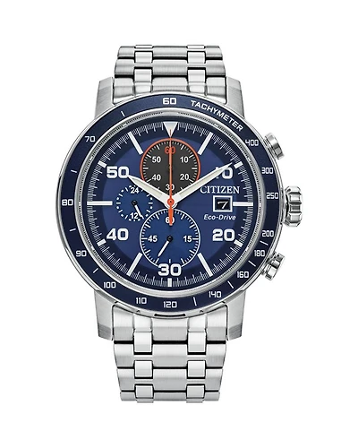 Eco-Drive Weekender Chronograph, 44mm