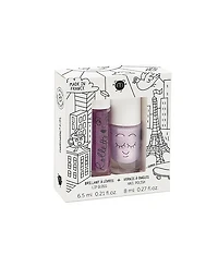 Nailmatic Nail Polish & Lip Gloss Duo Set Lovely City 3-10 - Ages 5-7