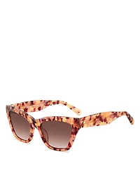 kate spade new york Fay Cat Eye Sunglasses, 54mm