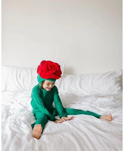 Rose Pajama Costume - Ages 3 Months-8 Years