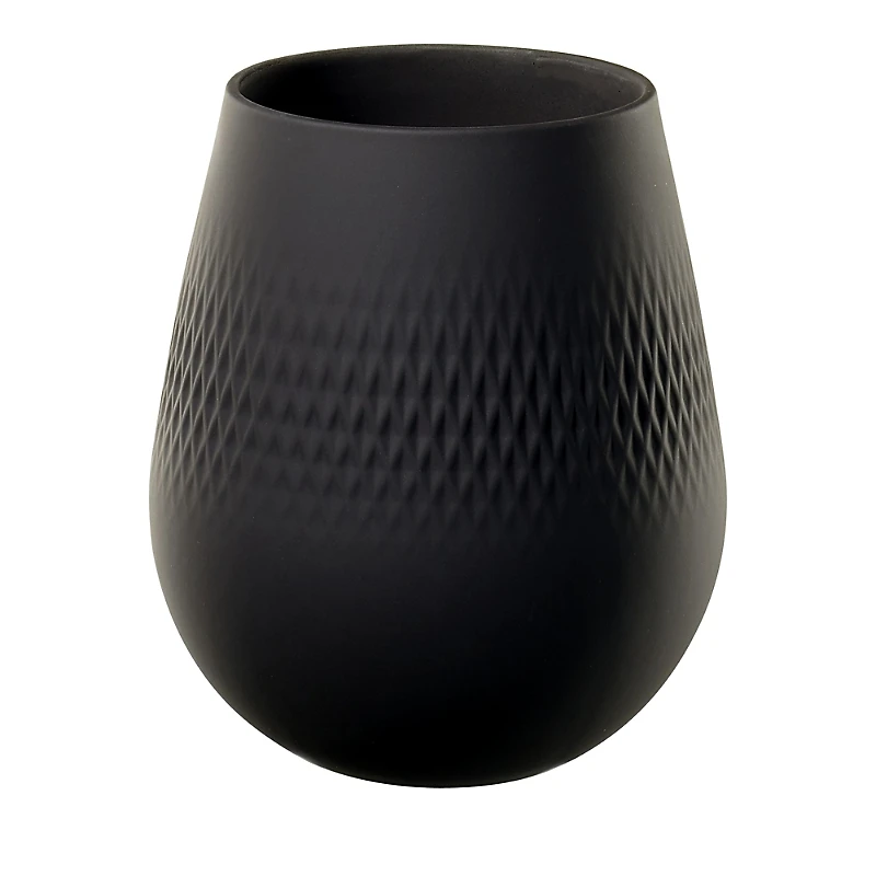 Villeroy & Boch Collier Noir Vase Carre No