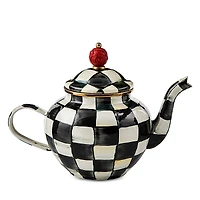 Mackenzie-Childs Courtly Check 4 Cup Teapot