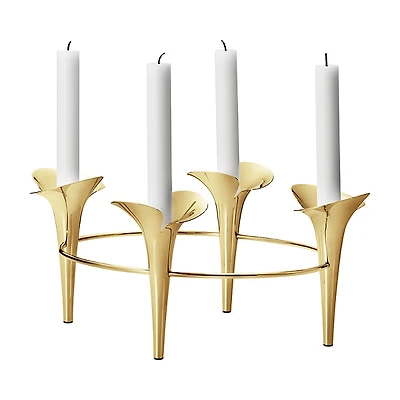 Georg Jensen Bloom Taper Candleholder