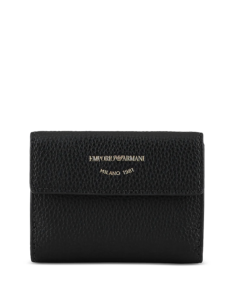 Emporio Armani Deer Print My Trifold Wallet