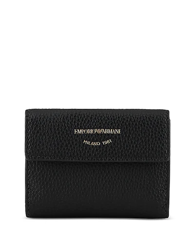 Emporio Armani Deer Print My Trifold Wallet