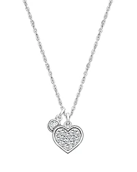 Tiny Blessings Children's Sterling Silver Oh So Loved Birthstone Girls' 12-14 Necklace