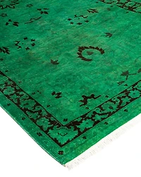 Fine Vibrance M1582 Runner Area Rug, 2'7" x 12'3"