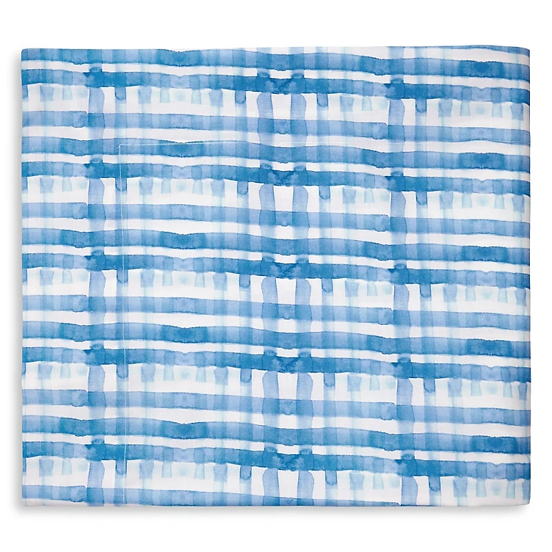 Sferra Plaidino Flat Sheet, Full/Queen