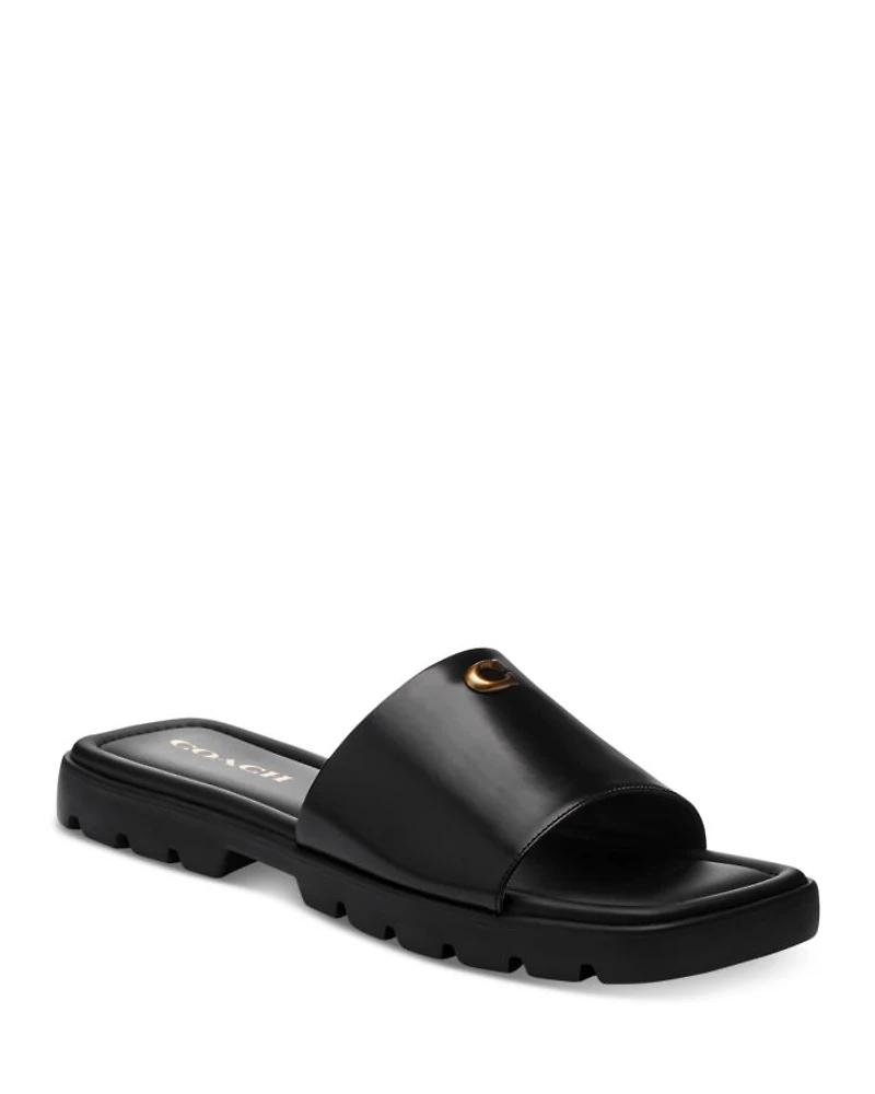 Women's Florence Square Toe Slide Sandals