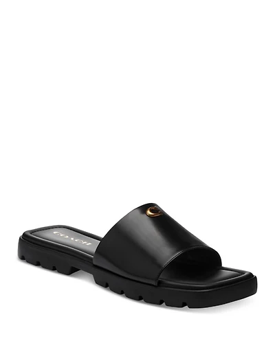 Women's Florence Square Toe Slide Sandals