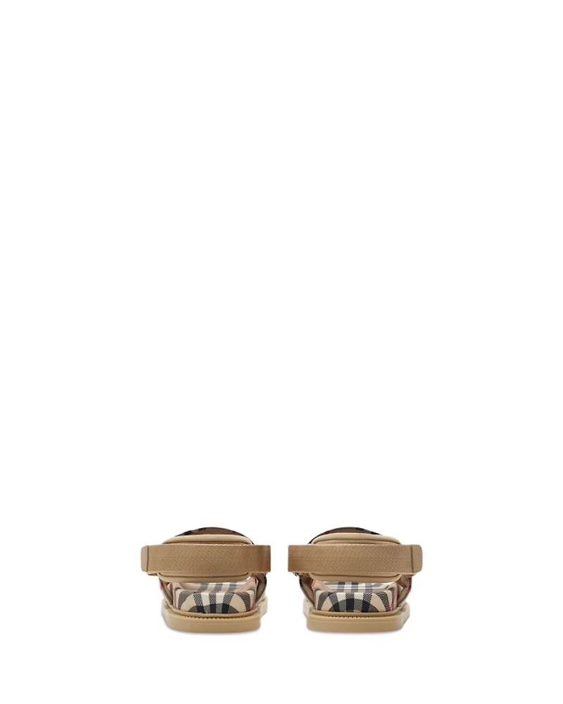 Unisex Jamie Archive Check Sandals - Toddler, Little Kid