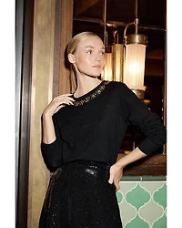 Alora Embellished Sweater