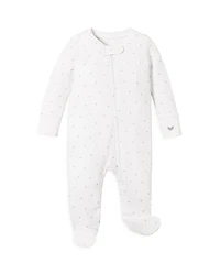 Petite Plume Unisex Luxe Pima Cotton Footie - Baby