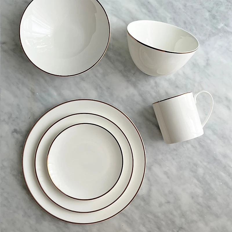 Twig New York Golden Edge Oval Platter