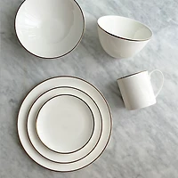 Twig New York Golden Edge Oval Platter