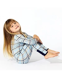 Unisex Holiday Plaid Convertible Footie - Baby, Little Kid