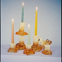 Rocky Baroque Candlestick, Medium