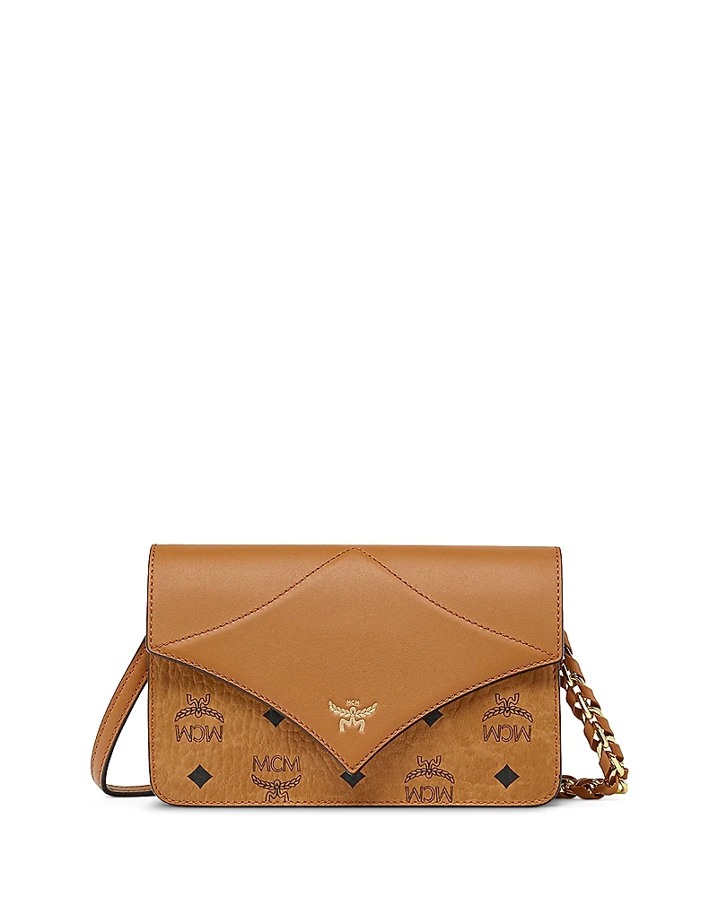 Mcm Diamond Mini Visetos Crossbody
