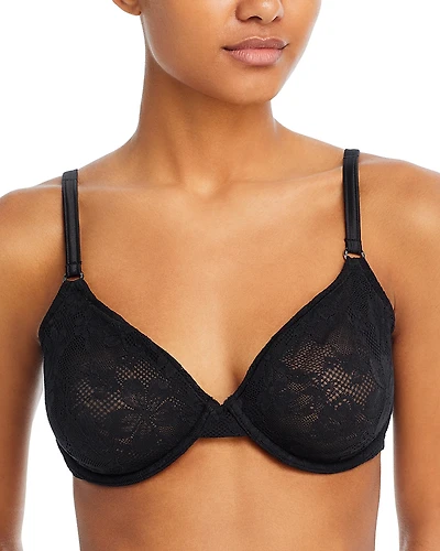 Fleur du Mal Fuller Cup Le Stretch Multilift Lace Demi Bra