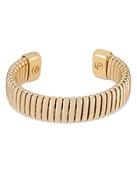 Essential Flex Band Cuff Bracelet in 18K Gold Plated or Rhodium Plated