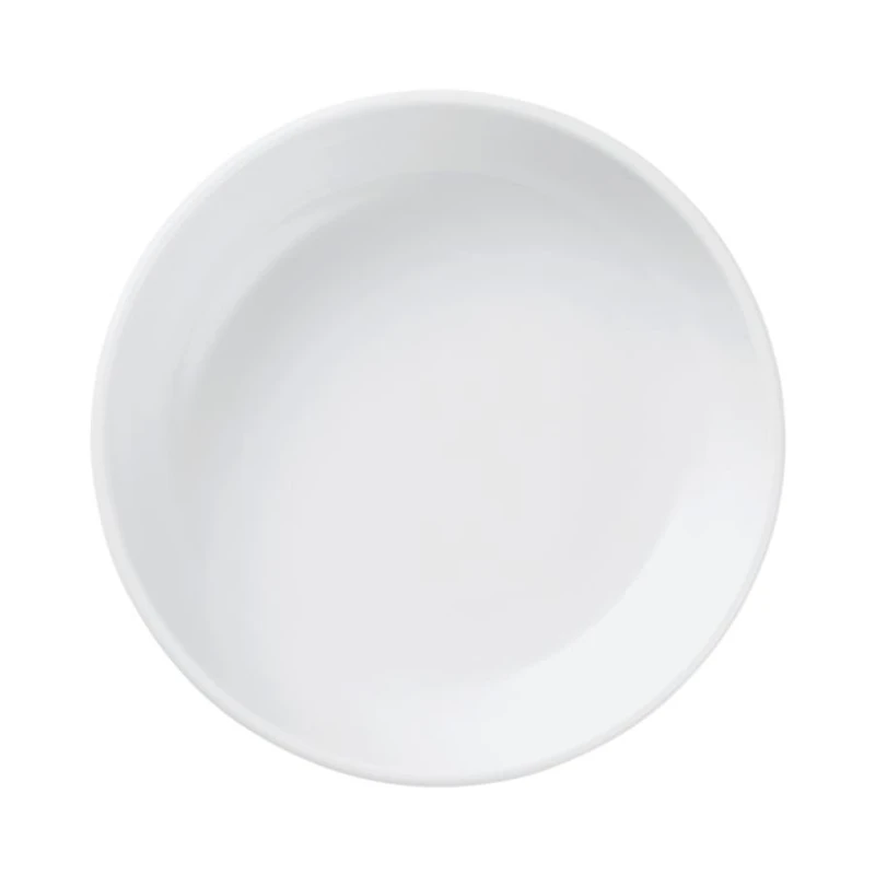 White Fluted 4 Piece Serving Set