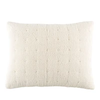 Annie Selke Marshmallow Fleece Sham, Dutch Euro