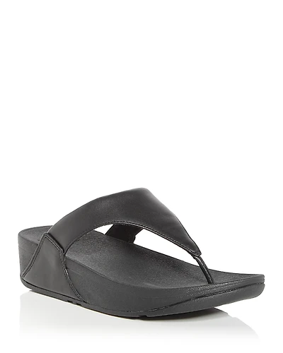 FitFlop Women's Lulu Thong Wedge Sandals