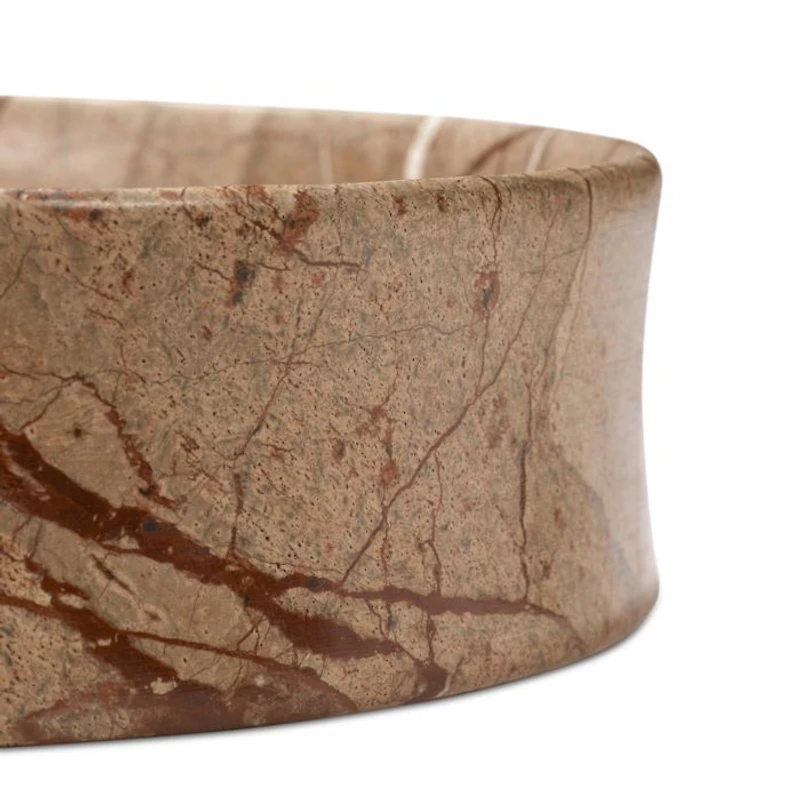 x Kelly Wearstler Dune Brown Marble Small Tray