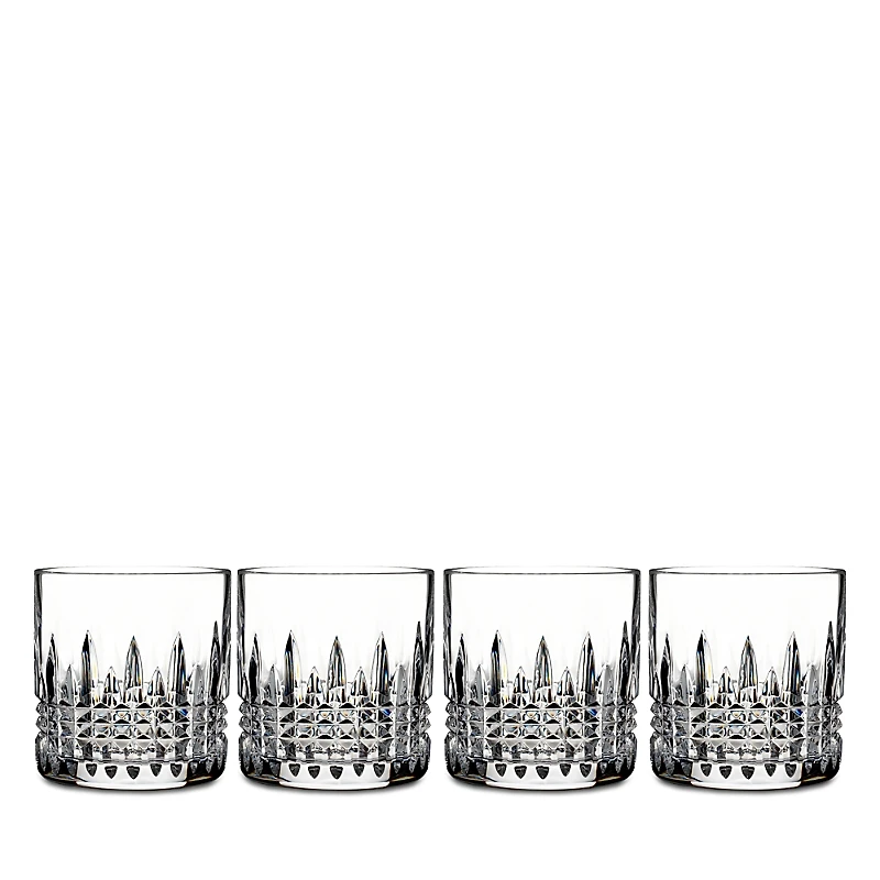 Waterford Connoisseur Lismore Diamond Straight Tumbler, Set of 4