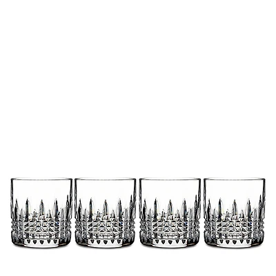 Waterford Connoisseur Lismore Diamond Straight Tumbler, Set of 4