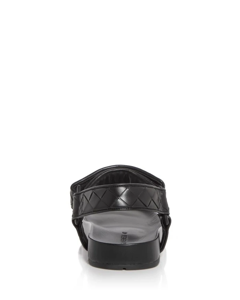 Bottega Veneta Men's Trip Intrecciato Sandals