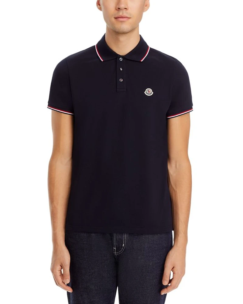 Stripe Tipped Polo